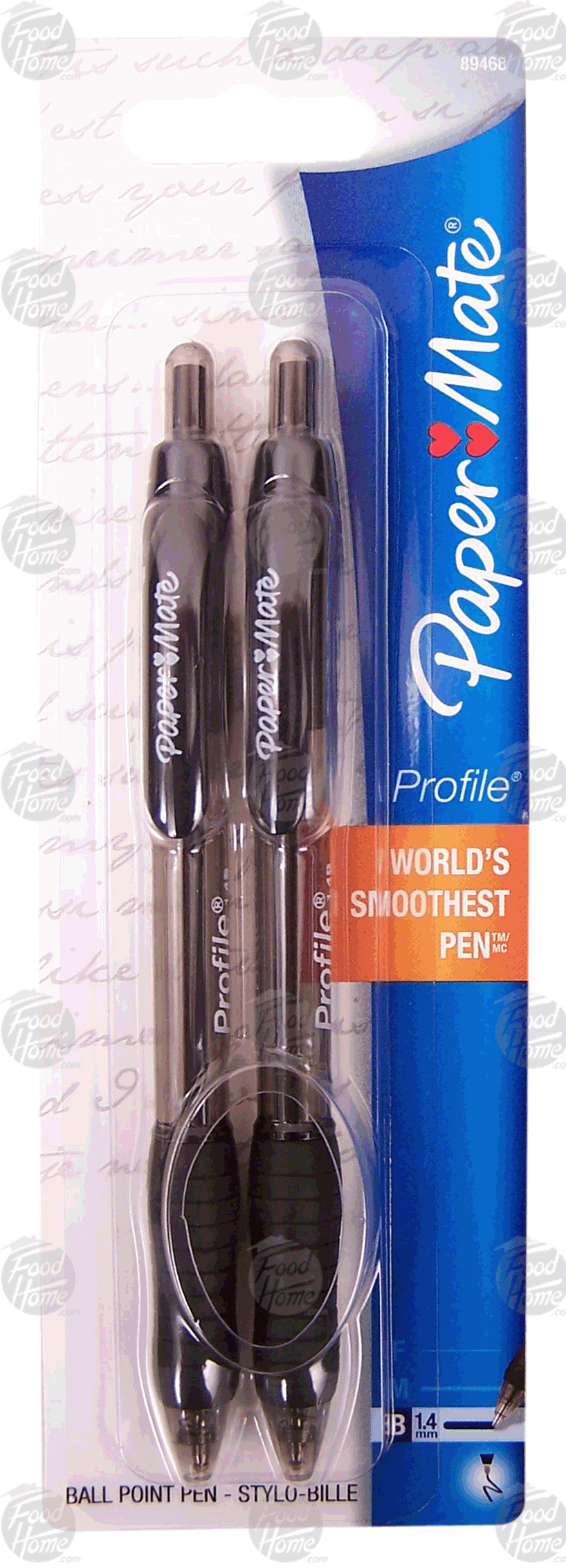 Papermate Profile extra smooth ball point pens, black ink Full-Size Picture